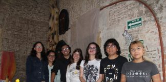 Prepara estudiante del CUCEI mural sobre mujeres en la ciencia y la tecnología